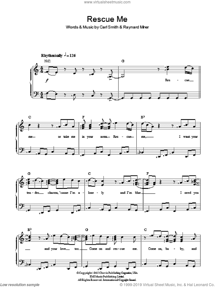 Rescue Me, (intermediate)