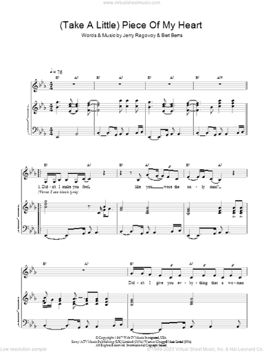 (Take A Little) Piece Of My Heart