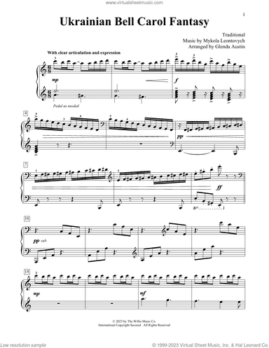 Ukrainian Bell Carol Fantasy (arr. Glenda Austin)