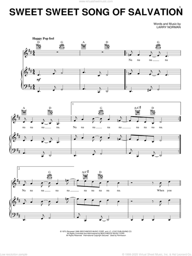Sweet Sweet Song Of Salvation