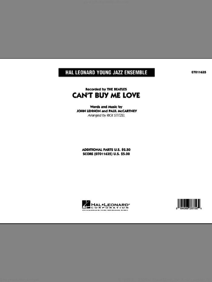 Can't Buy Me Love (COMPLETE)