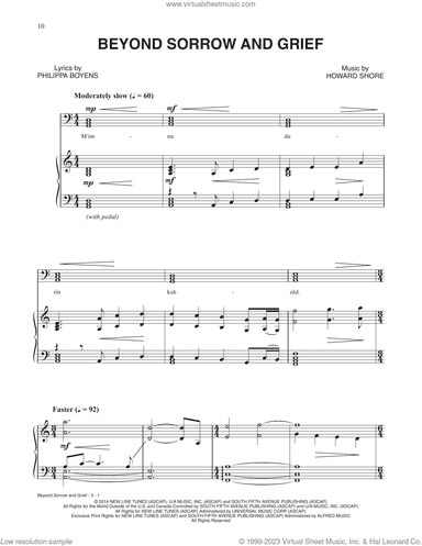 Beyond Sorrow And Grief (from The Hobbit: The Battle of the Five Armies)