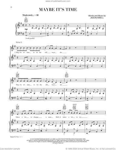 Maybe It's Time (from A Star Is Born)