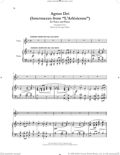 Agnus Dei (Intermezzo from "L'Arlesienne")