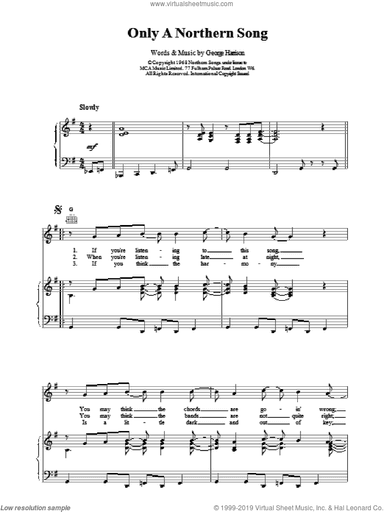 Only A Northern Song