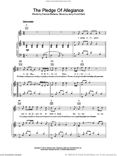 The Pledge Of Allegiance