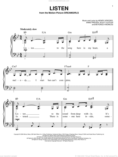 Listen (from Dreamgirls)