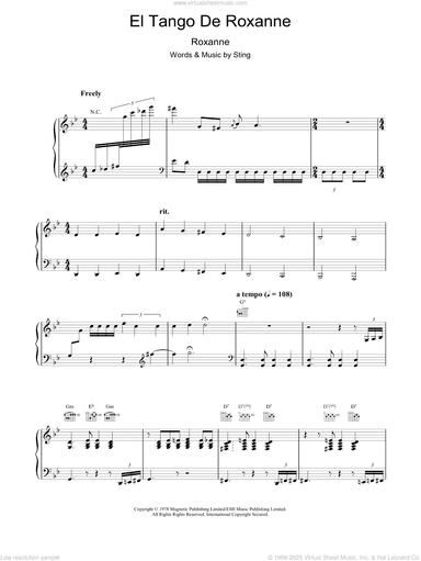 El Tango De Roxanne (from Moulin Rouge)