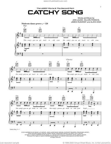 Catchy Song (from The Lego Movie 2) (feat. T-Pain and That Girl Lay Lay)
