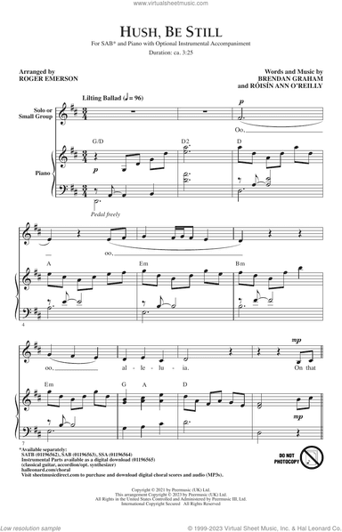 Hush, Be Still (arr. Roger Emerson)
