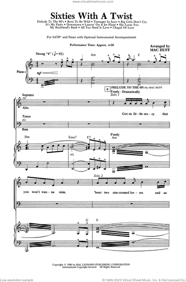 Sixties With A Twist (Medley)