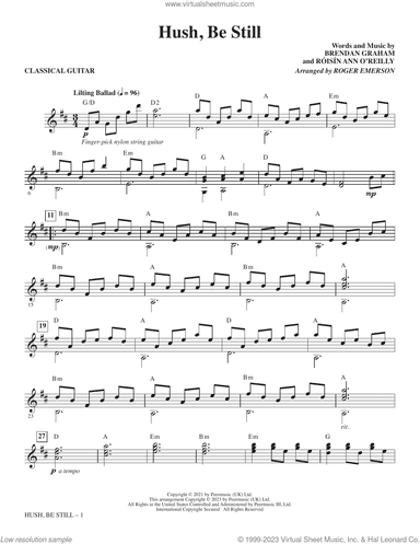 Hush, Be Still (arr. Roger Emerson) (complete set of parts)