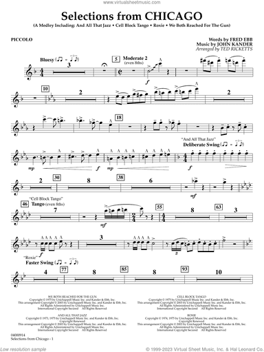 Selections from Chicago (arr. Ted Ricketts)