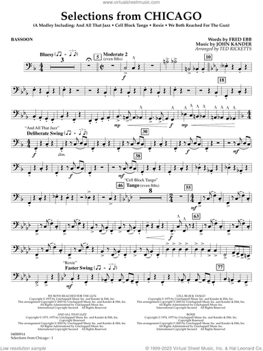 Selections from Chicago (arr. Ted Ricketts)