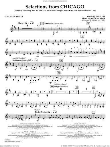 Selections from Chicago (arr. Ted Ricketts)