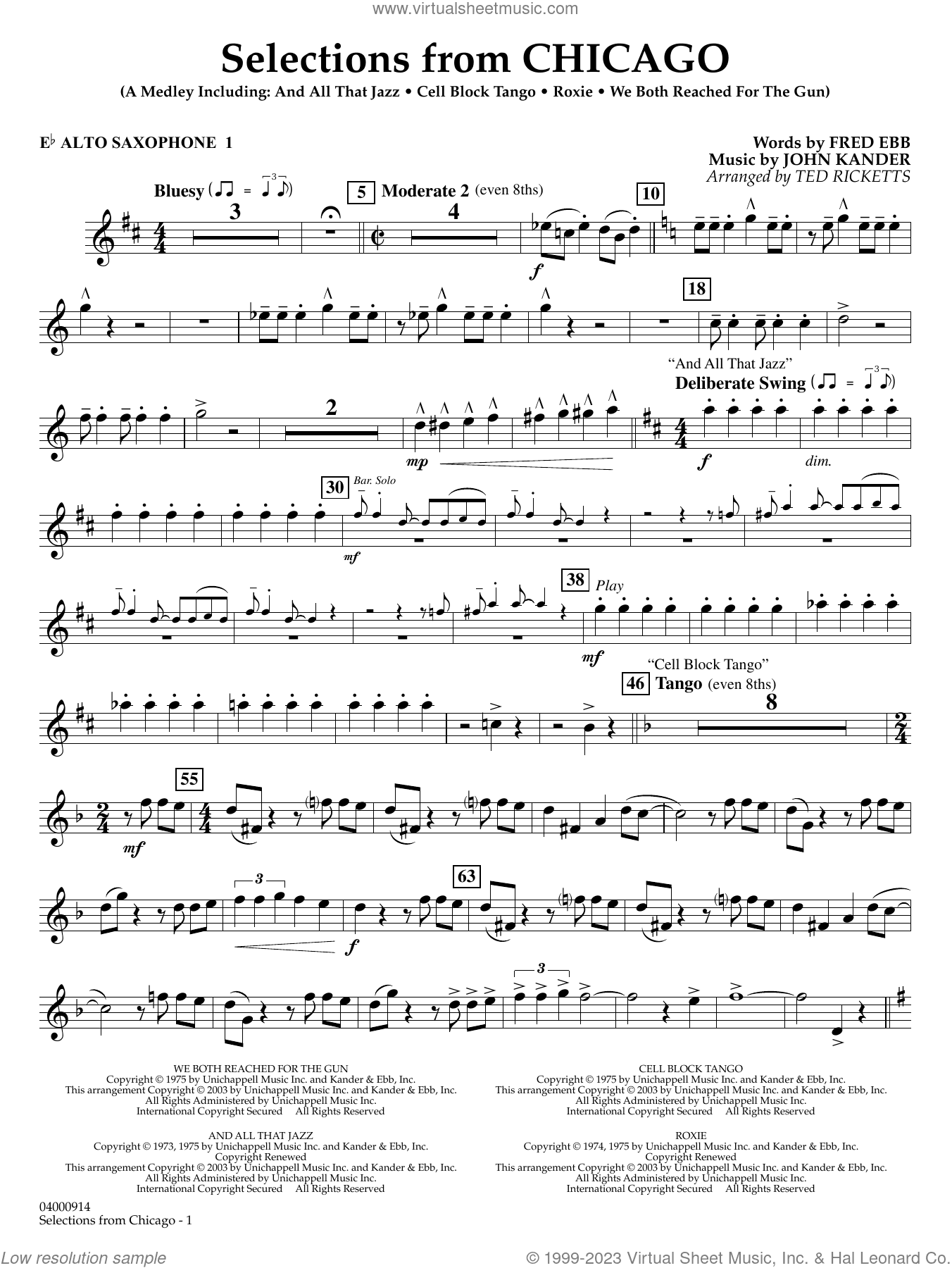 Selections from Chicago (arr. Ted Ricketts)