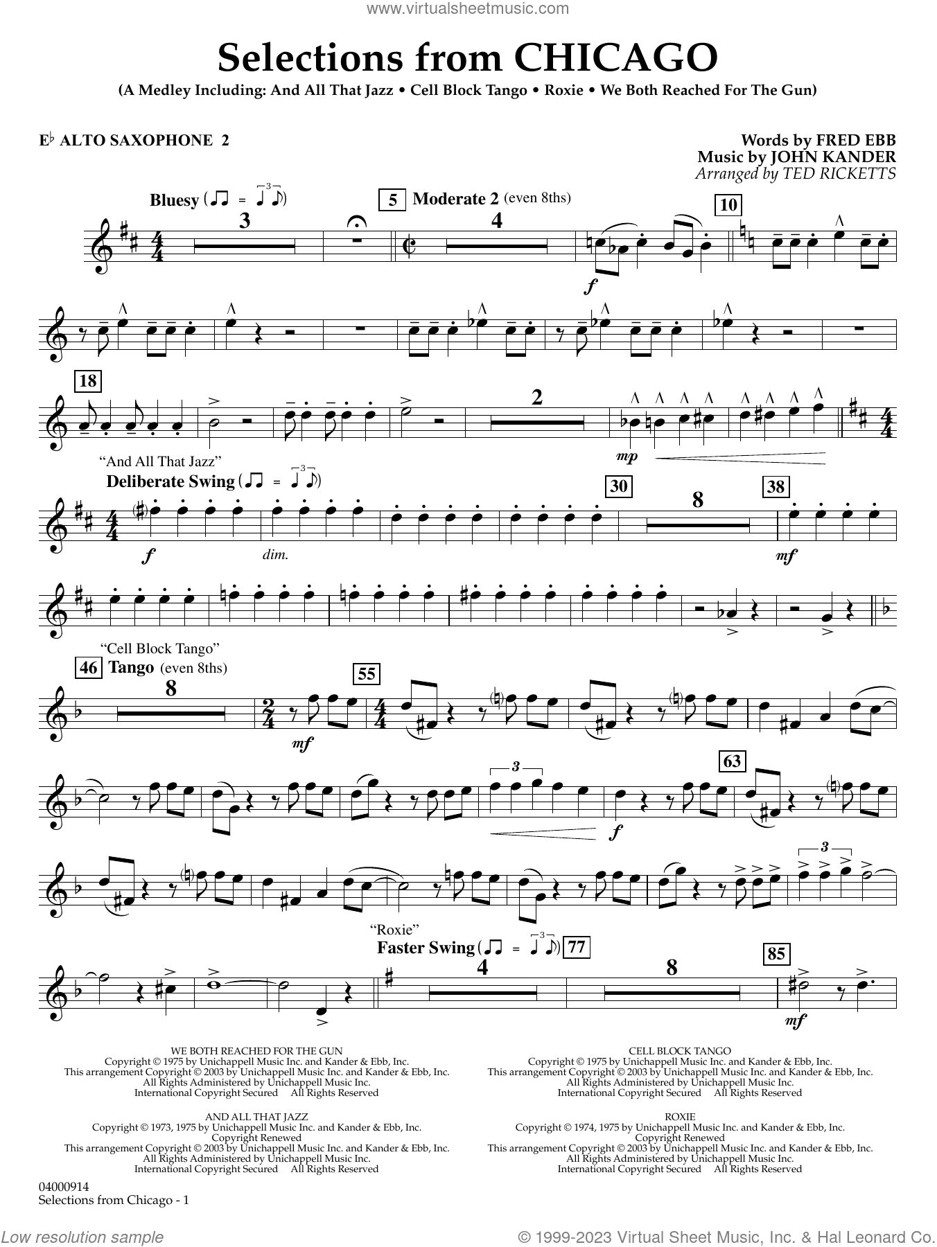 Selections from Chicago (arr. Ted Ricketts)