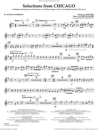 Selections from Chicago (arr. Ted Ricketts)