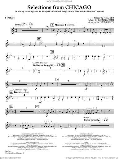 Selections from Chicago (arr. Ted Ricketts)
