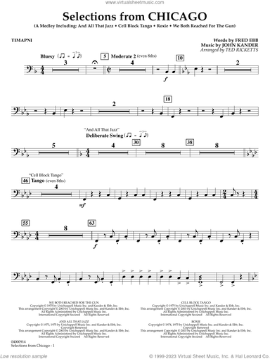 Selections from Chicago (arr. Ted Ricketts)