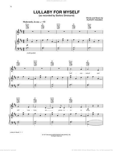 Lullaby For Myself