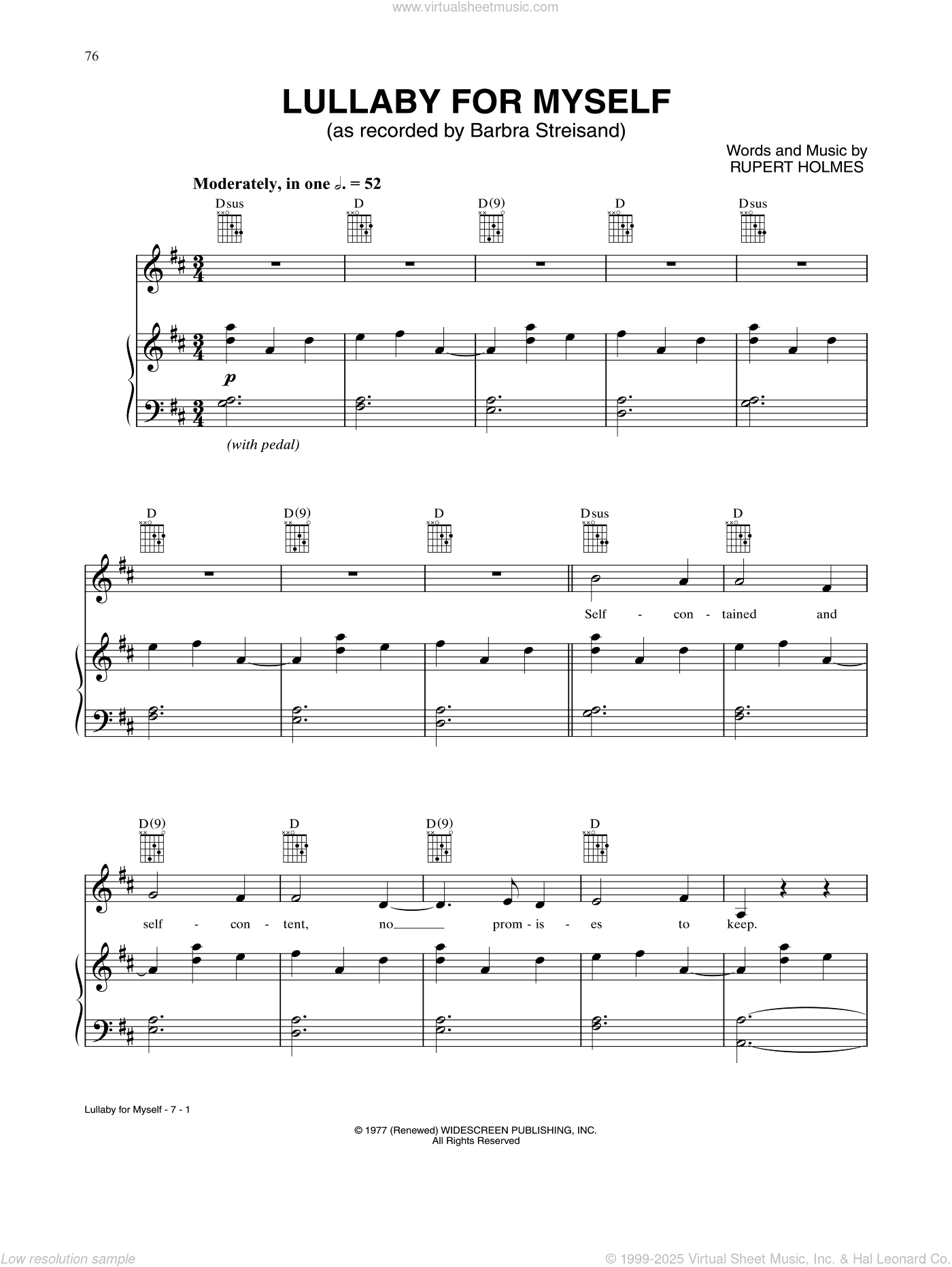 Lullaby For Myself