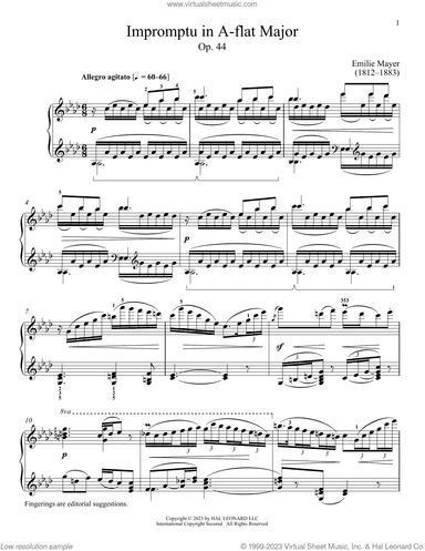 Impromptu in A-flat Major, Op. 44