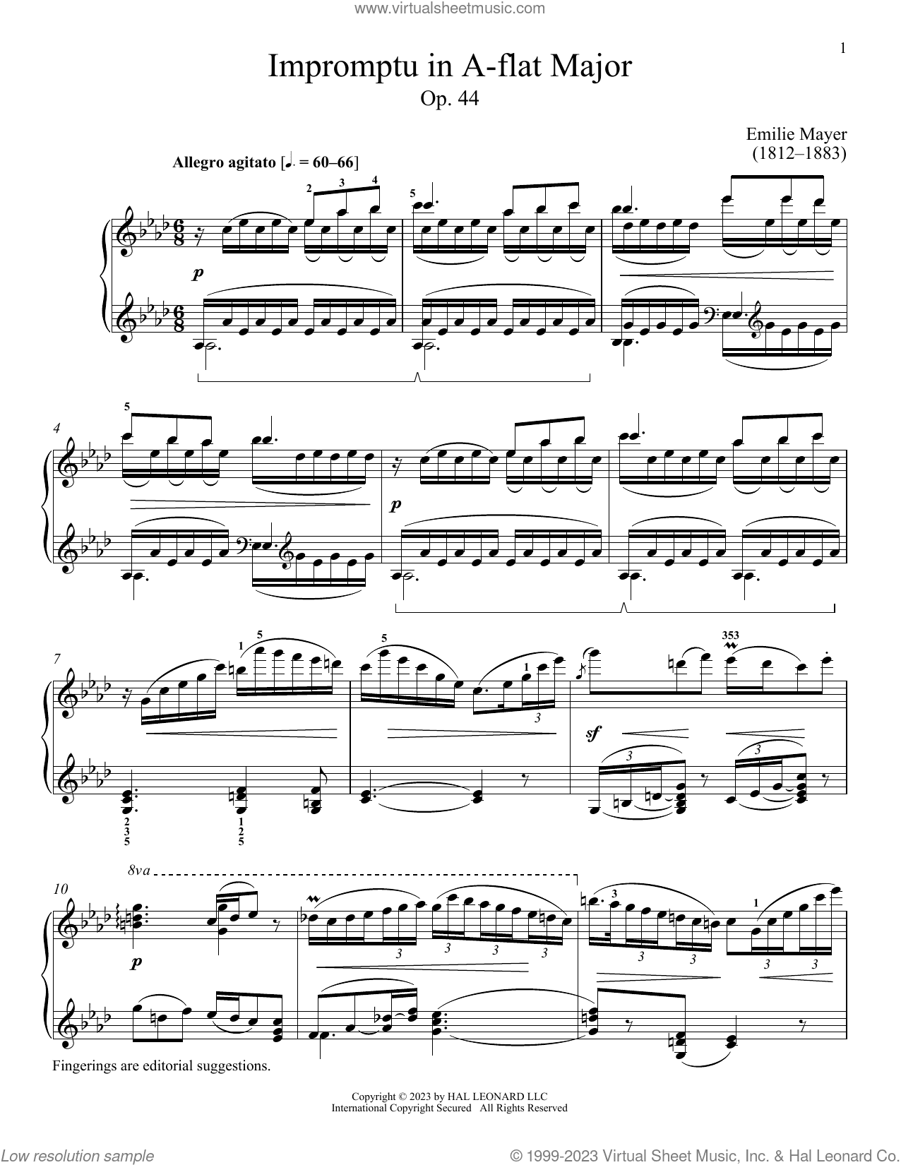 Impromptu in A-flat Major, Op. 44