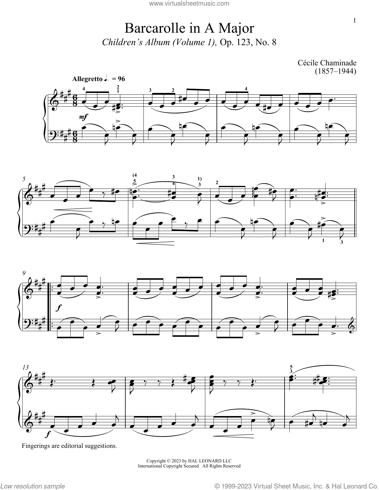 Barcarolle