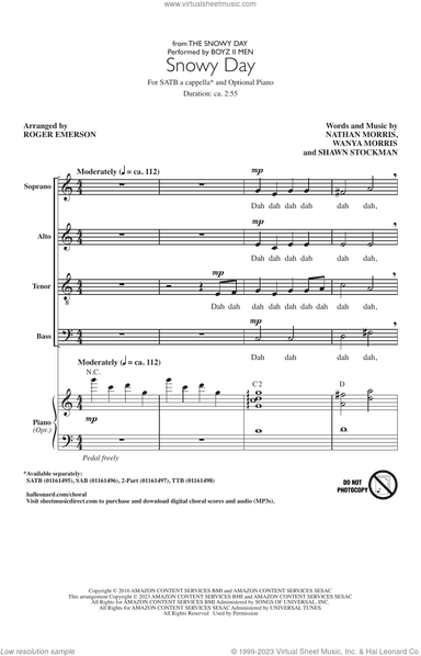 Snowy Day (from The Snowy Day) (arr. Roger Emerson)