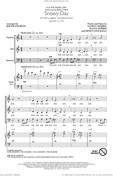 Snowy Day (from The Snowy Day) (arr. Roger Emerson)