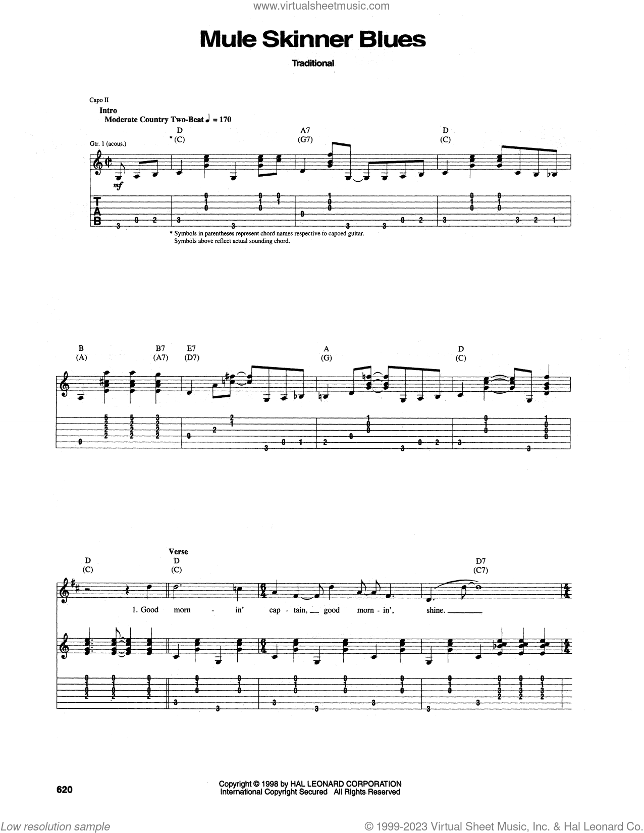 Mule Skinner Blues