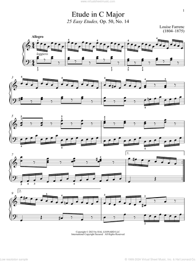 Etude in C Major