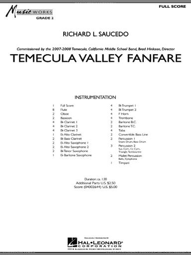 Temecula Valley Fanfare (COMPLETE)