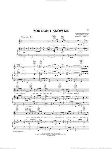 You Don't Know Me