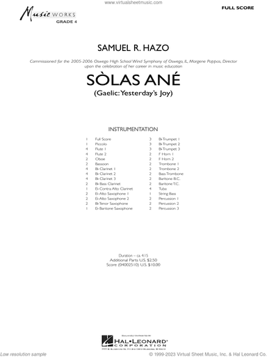 Solas Ane (Yesterday's Joy) (COMPLETE)