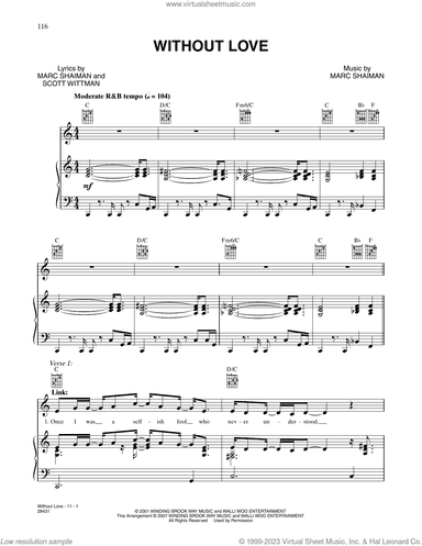 Without Love (from Hairspray)