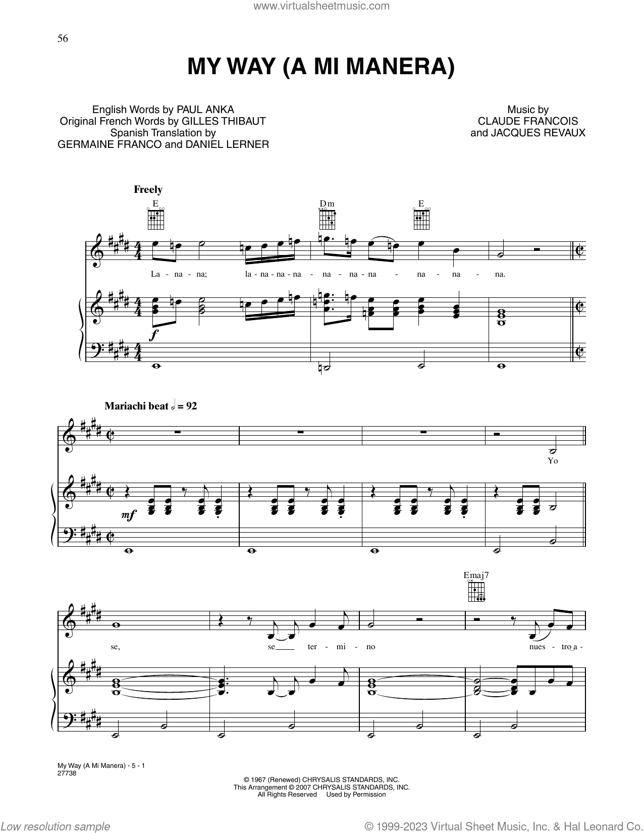 My Way (from Happy Feet)