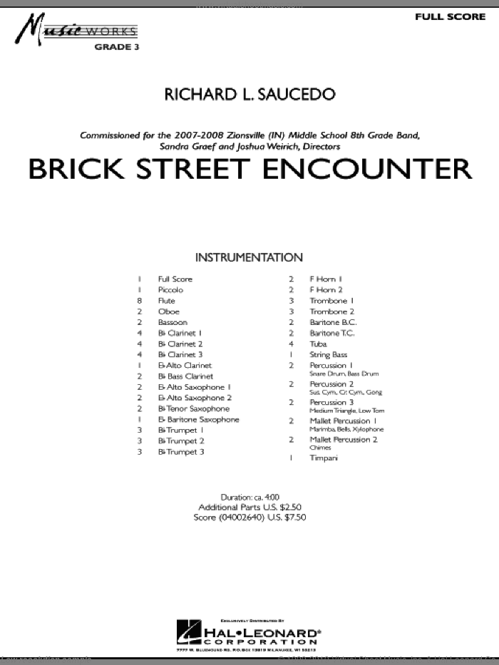 Brick Street Encounter (COMPLETE)