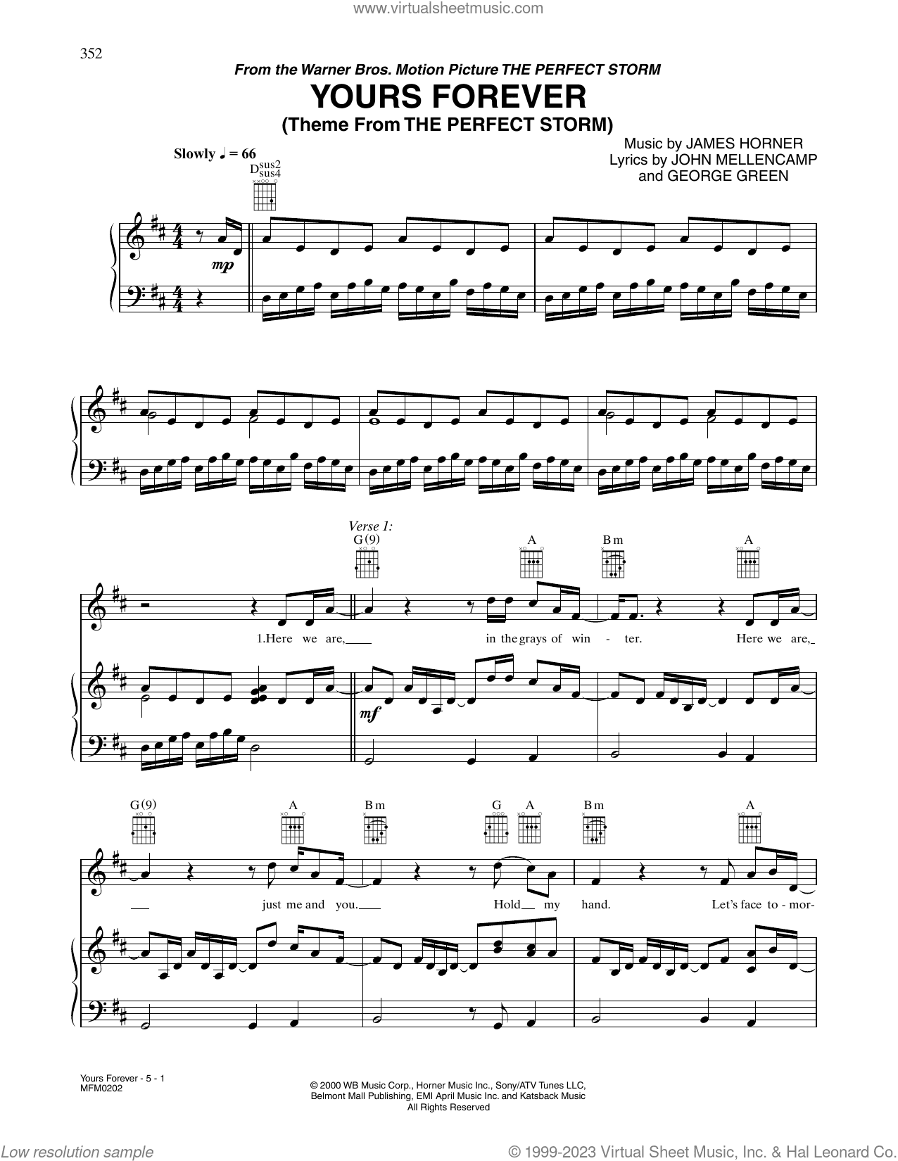 Yours Forever (from The Perfect Storm)
