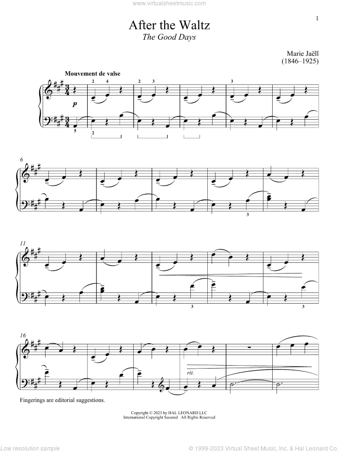 After the Waltz