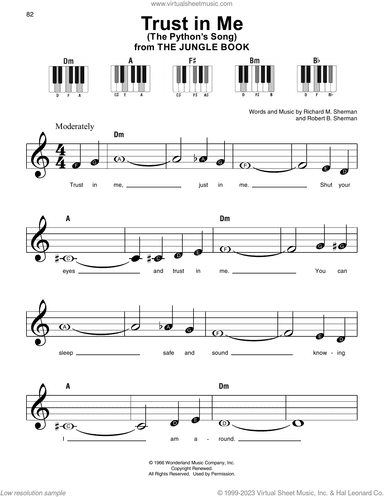 Trust In Me (The Python's Song) (from The Jungle Book)