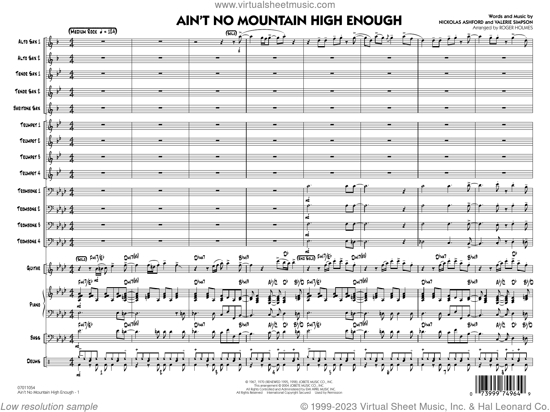 Ain't No Mountain High Enough (arr. Holmes)