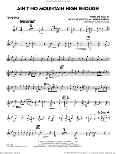 Ain't No Mountain High Enough (arr. Holmes)