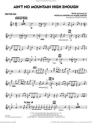 Ain't No Mountain High Enough (arr. Holmes)