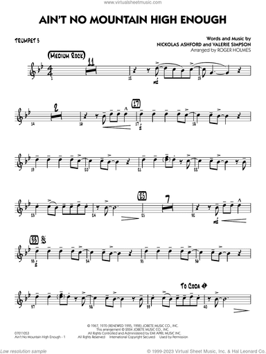 Ain't No Mountain High Enough (arr. Holmes)