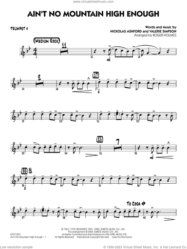 Ain't No Mountain High Enough (arr. Holmes)