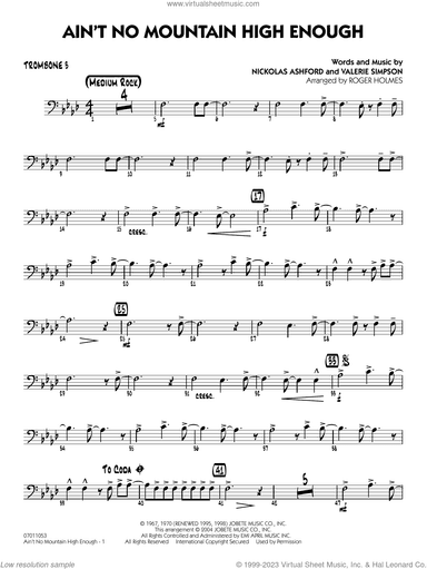 Ain't No Mountain High Enough (arr. Holmes)