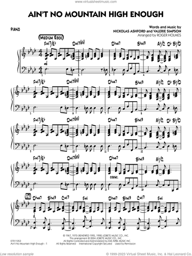 Ain't No Mountain High Enough (arr. Holmes)