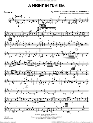A Night in Tunisia (arr. Mossman)